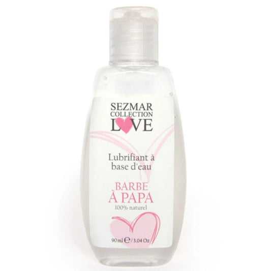 Lubrifiant à Base D'eau 100% Naturel Barbe à Papa 90 Ml