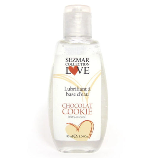 Lubrifiant à Base D'eau 100% Naturel Chocolat Cookie 90 Ml