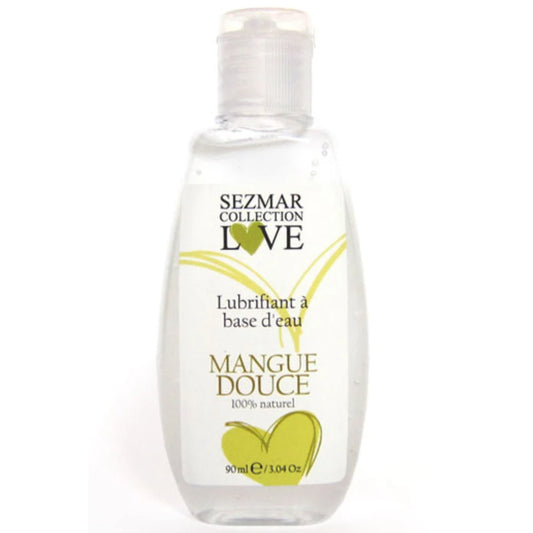 Lubrifiant à Base D'eau 100% Naturel Mangue Douce 90 Ml