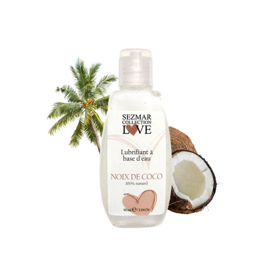Lubrifiant à Base D'eau 100% Naturel Noix de Coco 90 Ml