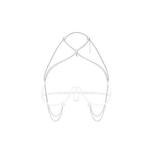 Lustique Harnais Soutien-gorge - Blanc PREMIUM