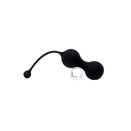 MINA Noir, Boules de Geisha en Silicone Médical USB avec Télécommande
