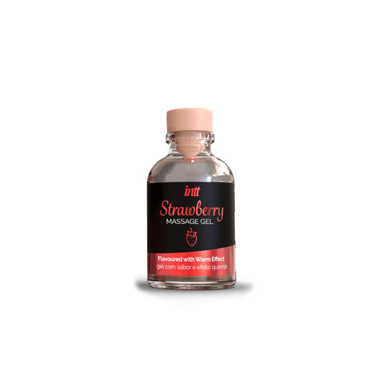 Massage Gel Fraise - Gel Embrassable
