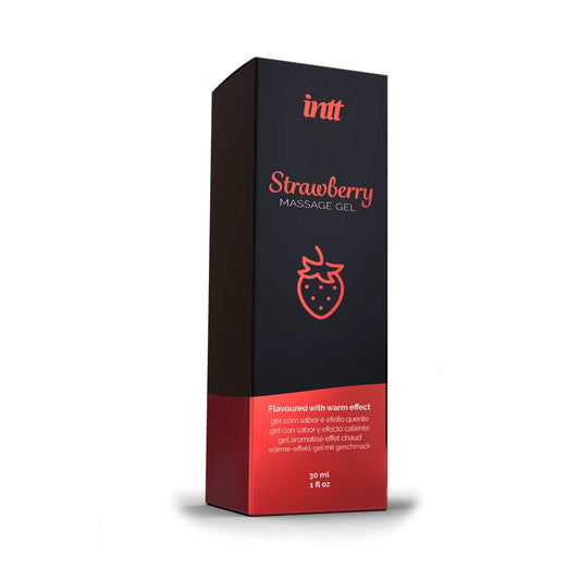Massage Gel Fraise - Gel Embrassable