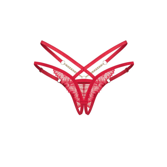 Matildea String Ouvert - Rouge