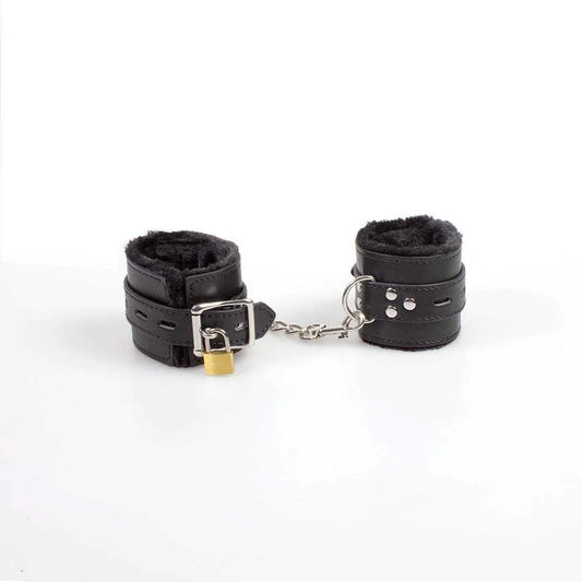Menottes de Bondage Noirs - Secret Play - BDSM Collection