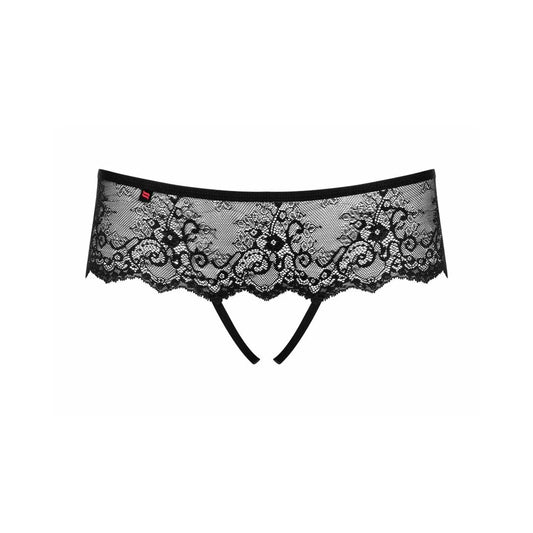 Merossa Tanga Ouvert - Noir