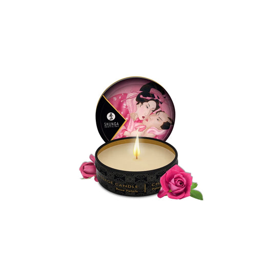 Mini Bougie de Massage - Aphrodisia Rose