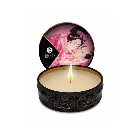 Mini Bougie de Massage - Aphrodisia Rose