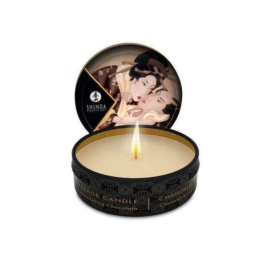 Mini Bougie de Massage - Excitation Chocolat Enivrant