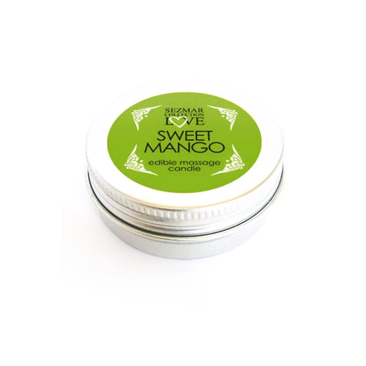 Mini Bougie de Massage Mangue 30ml 100% Naturelle