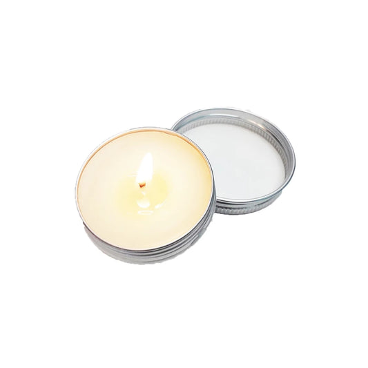 Mini Bougie de Massage Mousse de Fraise 30ml 100% Naturelle