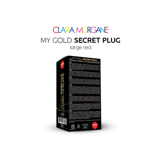 My Gold Secret Plug - Rouge