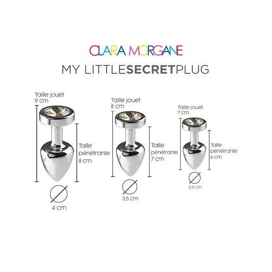 My Little Secret Plug Small - Blanc