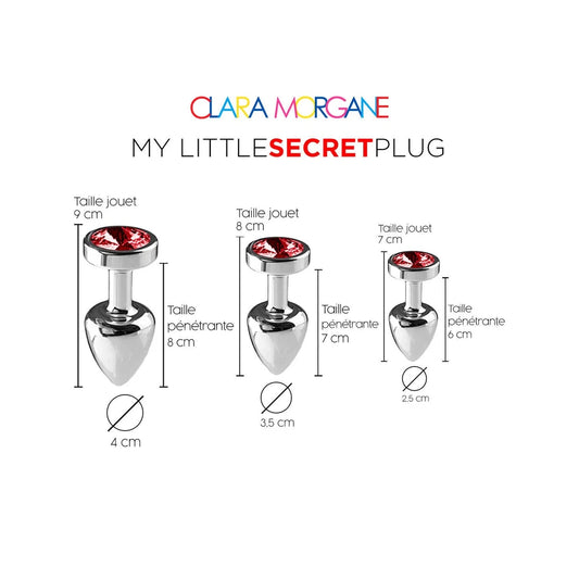 My Little Secret Plug Small - Rouge