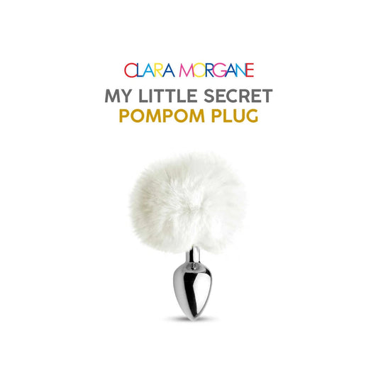 My Little Secret Pompom Plug - Blanc
