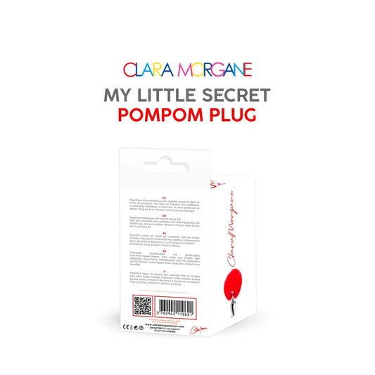 My Little Secret Pompom Plug - Rouge
