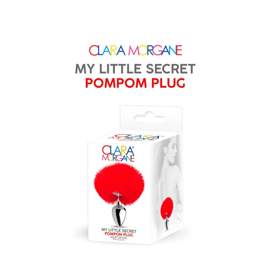 My Little Secret Pompom Plug - Rouge