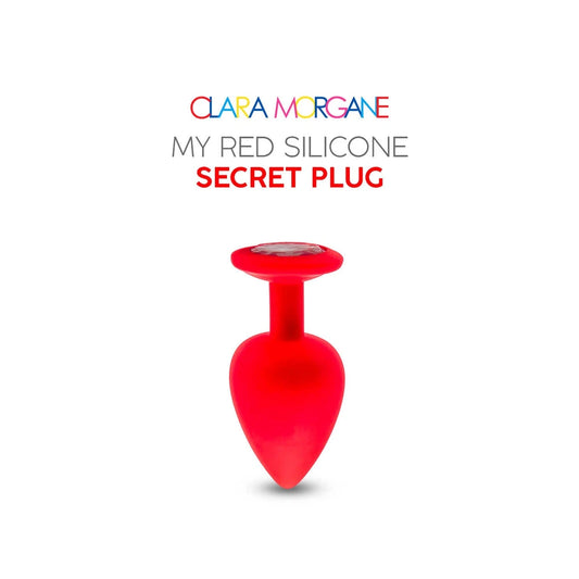 My Red Silicone Secret Plug Medium