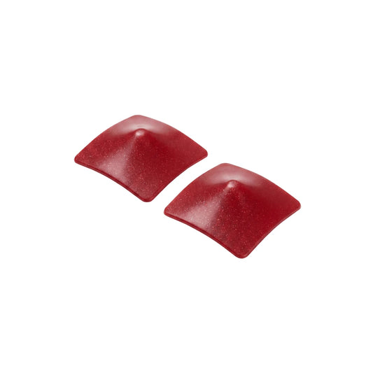 Nipple Métal Rouge Cache Tétons Carré
