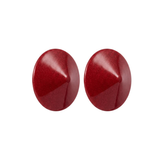 Nipple Métal Rouge Cache Tétons Cône