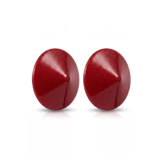 Nipple Métal Rouge Cache Tétons Cône