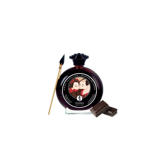 Peinture de Corps Embrassable - Chocolat Noir