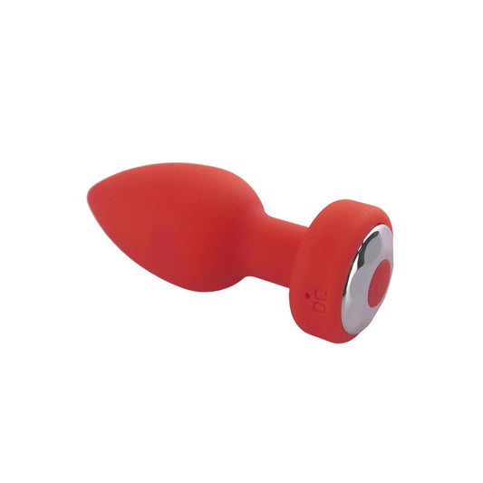 Plug Anal Vibrant Télécommandé SHAKY - Rouge