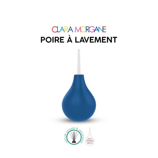 Poire à Lavement Clara Morgane - Bleue
