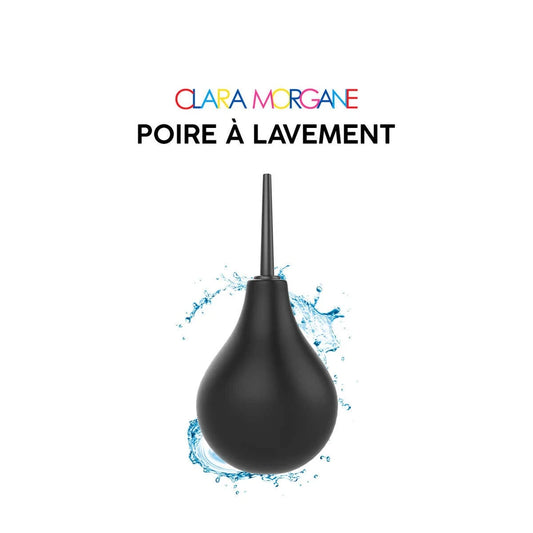 Poire à Lavement Clara Morgane - Noir