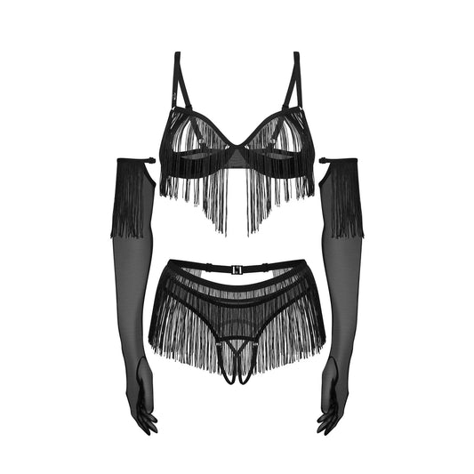 Rossay Ensemble Ouvert 4 Pièces - Noir