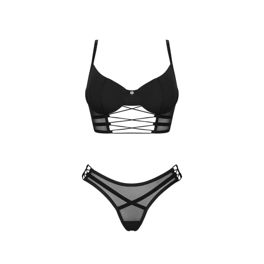 Roxelia Ensemble 2 Pièces - Noir