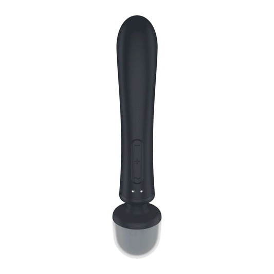 Triple Lover Rabbit et Wand Satisfyer - Noir