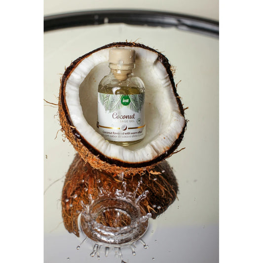 Vegan Massage Gel Noix de Coco - Gel Embrassable