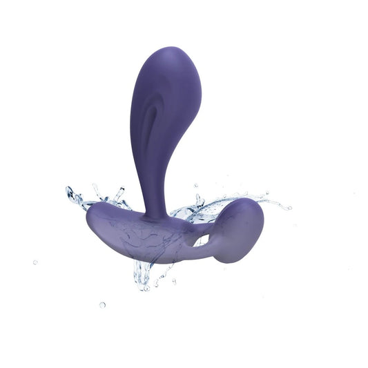 Witty Vibromasseur et Stimulateur Clitoridien- Midnight Indigo