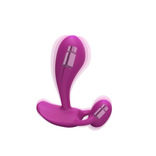Witty Vibromasseur et Stimulateur Clitoridien- Sweet Orchid